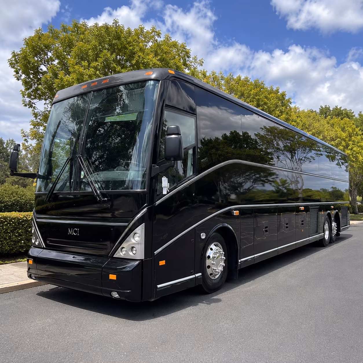 ada accessible prom buses and large group charter options in union city