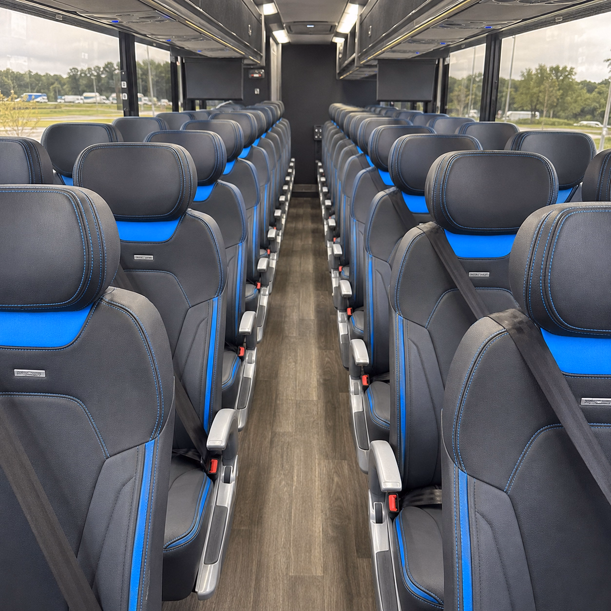 union city airport transportation onboard seating