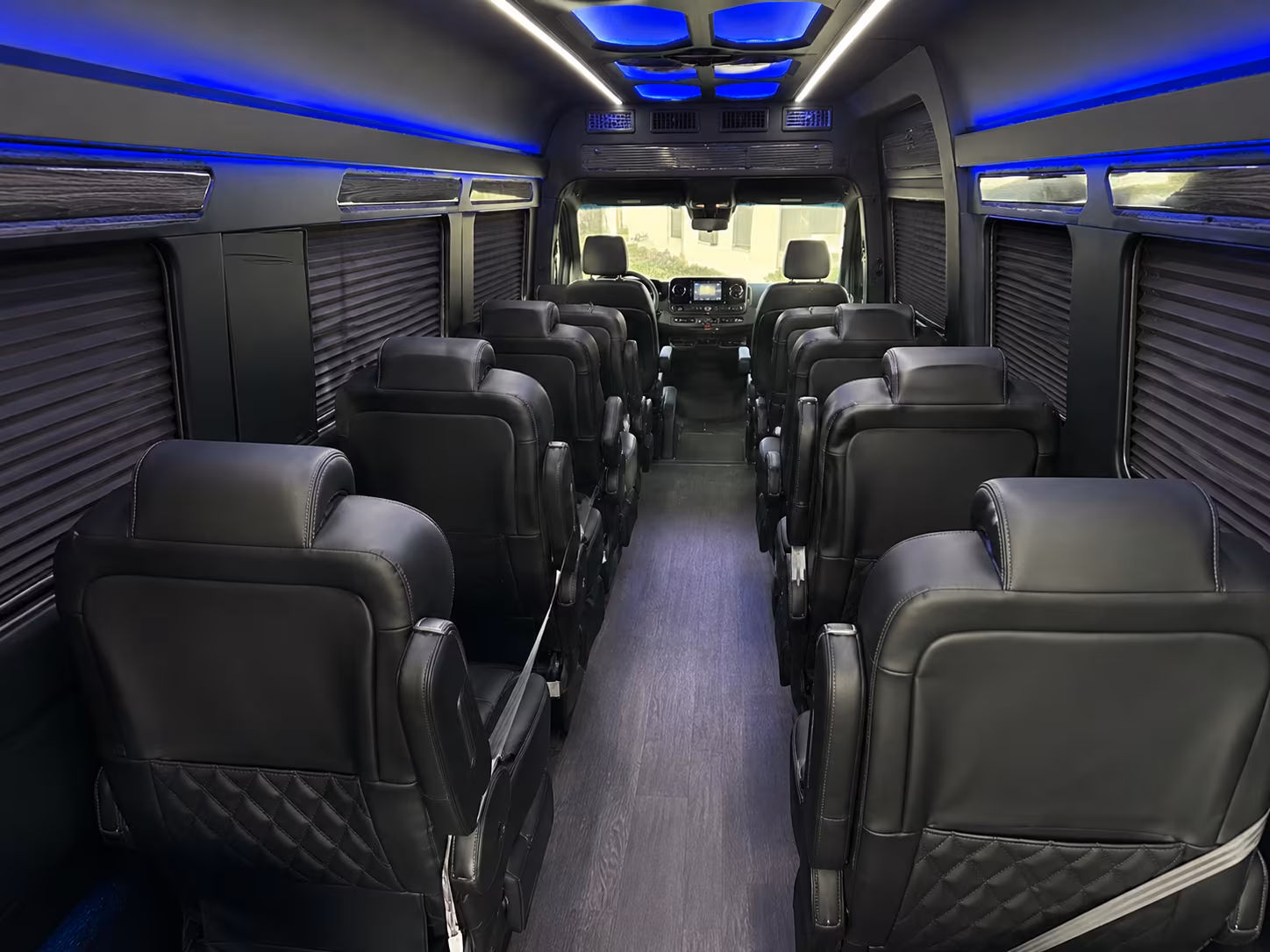 union city concert transportation onboard seating